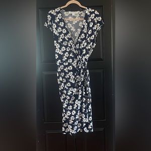 Floral Wrap dress